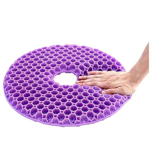TPE High Elastic Air Round Honeycomb Cushion