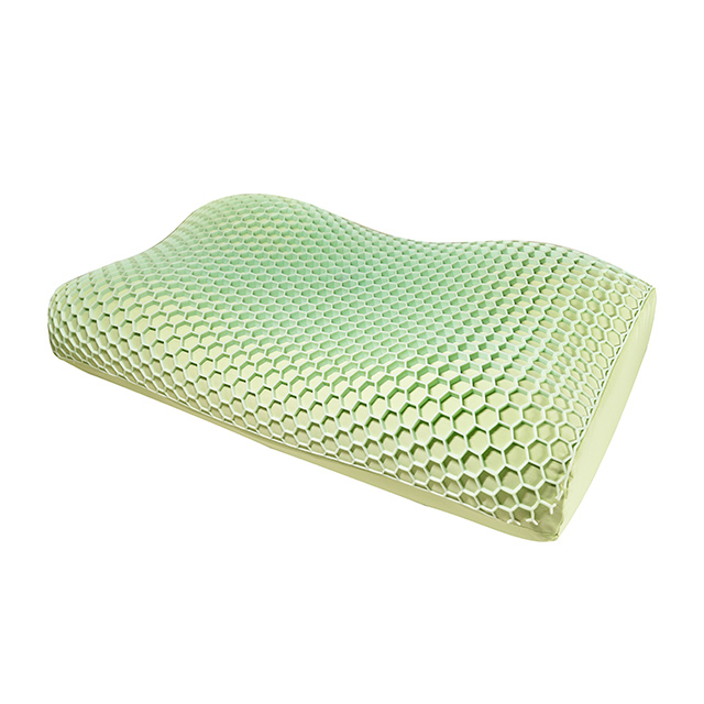 TPE Planets Purple Harmony Pillow for Sleeping Supportive Elastic Grid Hex with 100% Soft Memory Foam Pillow Core Relieves