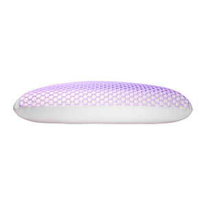 TPE Planets Purple Harmony Pillow for Sleeping Supportive Elastic Grid Hex with 100% Soft Talalay Latex Pillow Core Relieves