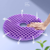 TPE High Elastic Air Round Honeycomb Cushion