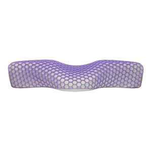 TPE Planets Purple Harmony Pillow for Sleeping Supportive Elastic Grid Hex with 100% Soft memory foam Pillow Core Relieves