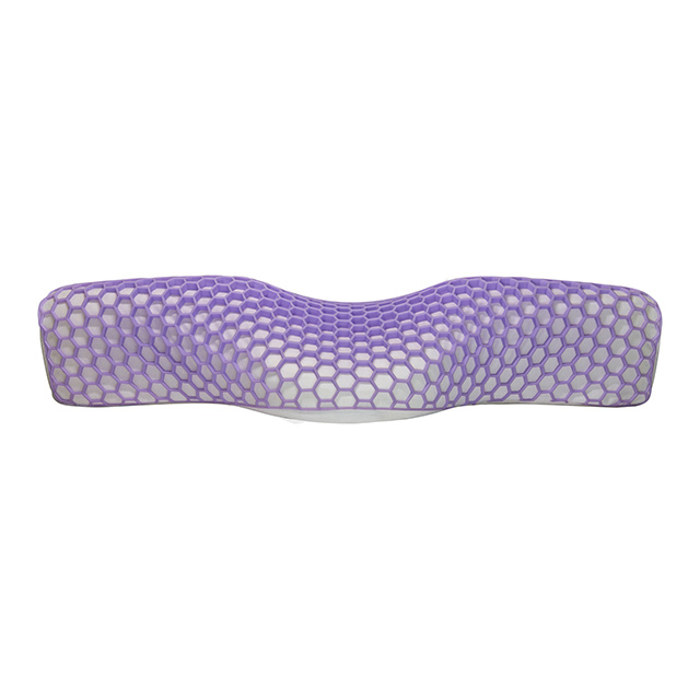 TPE Planets Purple Harmony Pillow for Sleeping Supportive Elastic Grid Hex with 100% Soft memory foam Pillow Core Relieves